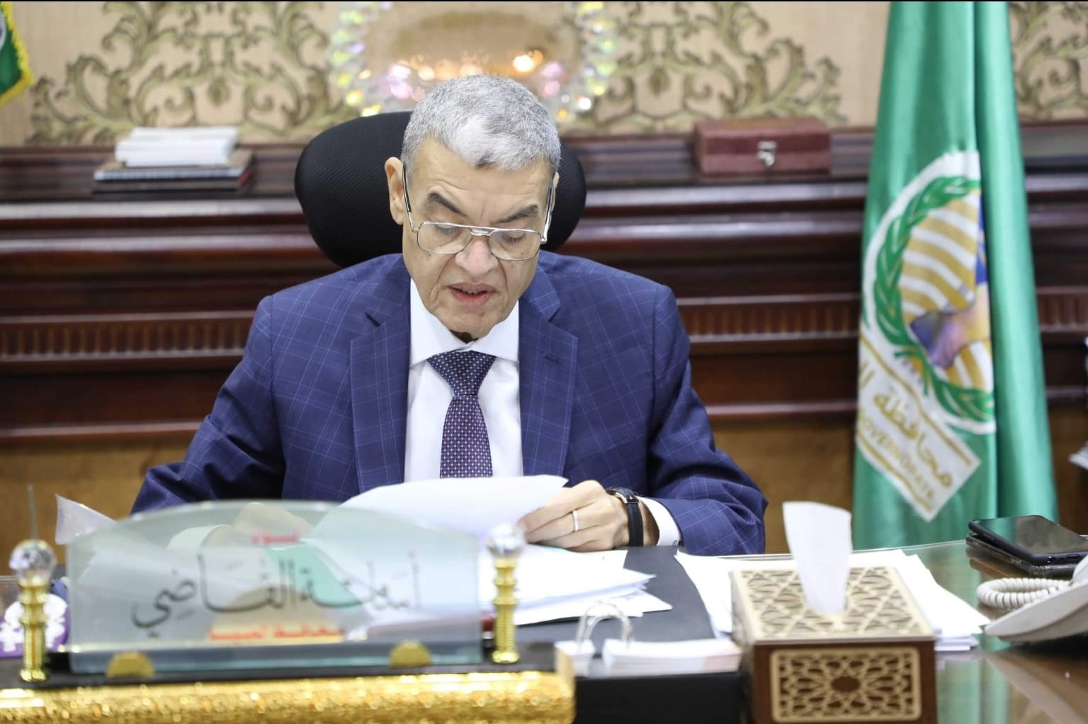 دعم منظومة النظافة والإنارة فى مركزى مطاى وبنى مزار بالمنيا