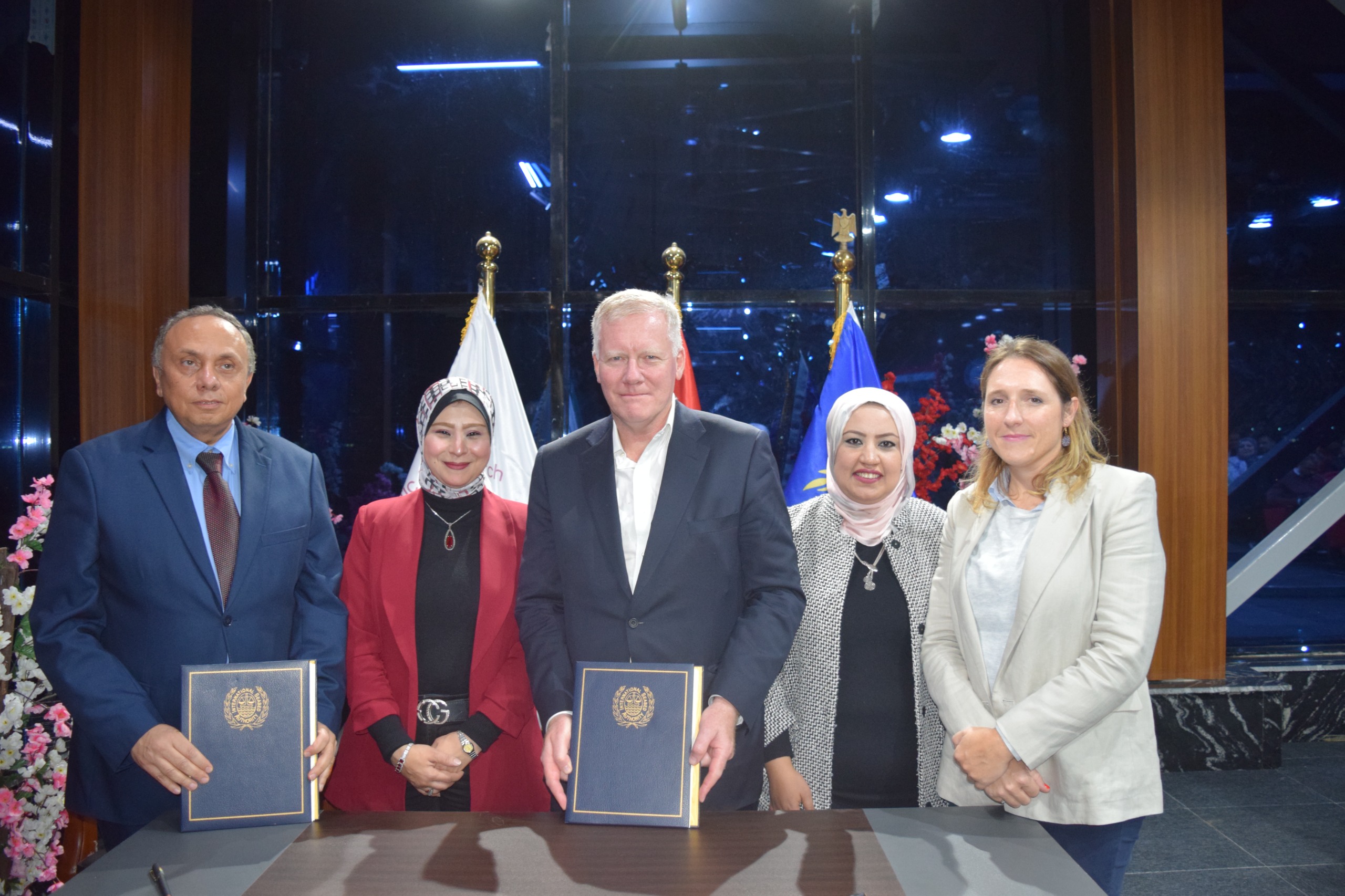 بروتوكول تعاون بين القومي لعلوم البحار والسلطة الدولية لقاع البحار التابعة للأمم المتحدة