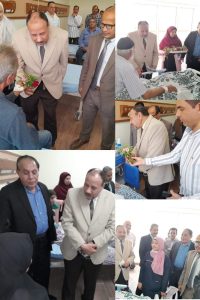  نائب جامعة الأزهر يستقبل مصابي غزة بمستشفى أزهر أسيوط .