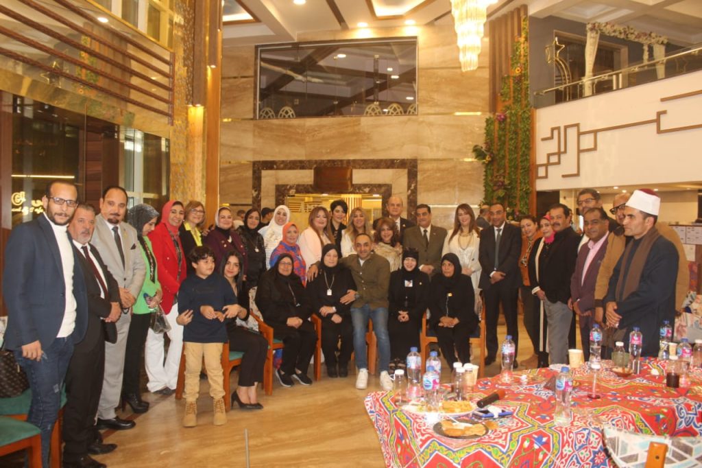 إفطار المحبة لعظيمات مصر بحضور مساعد قائد المنطقة الشمالية والنواب