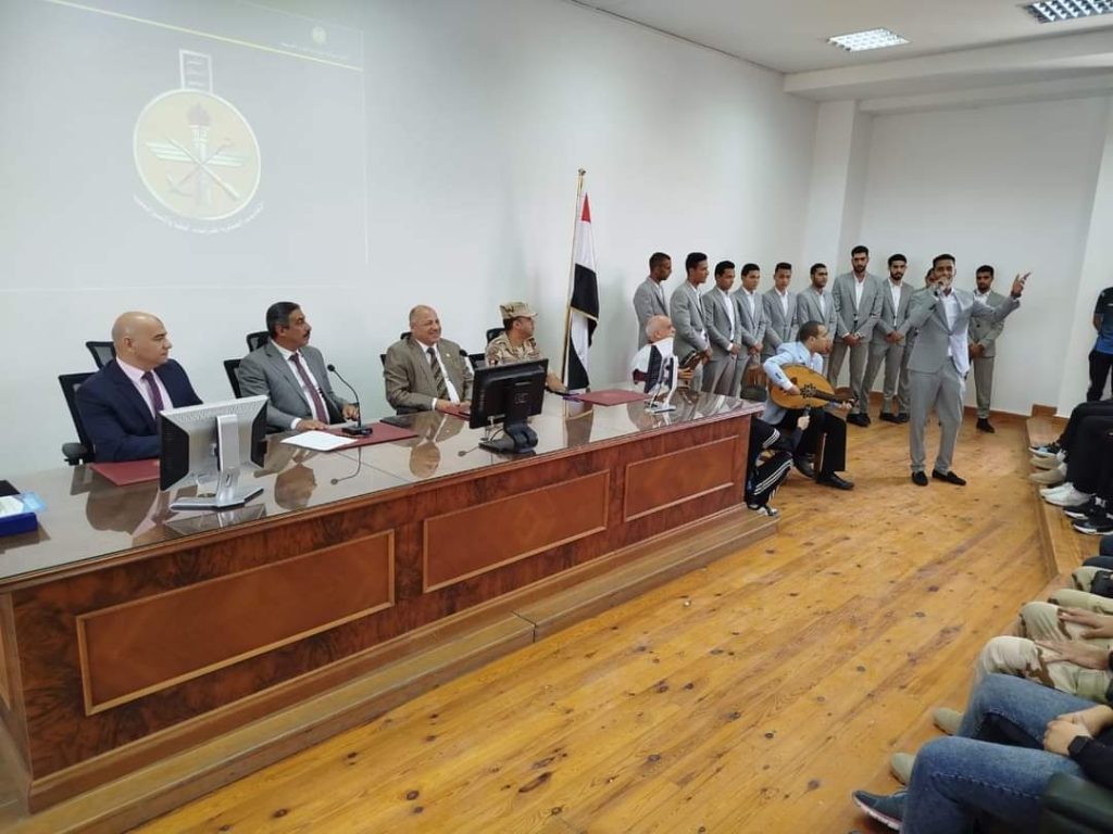 كلية التربية الرياضية تنظم ندوة تثقيفية بالتعاون مع إدارة التربية العسكرية