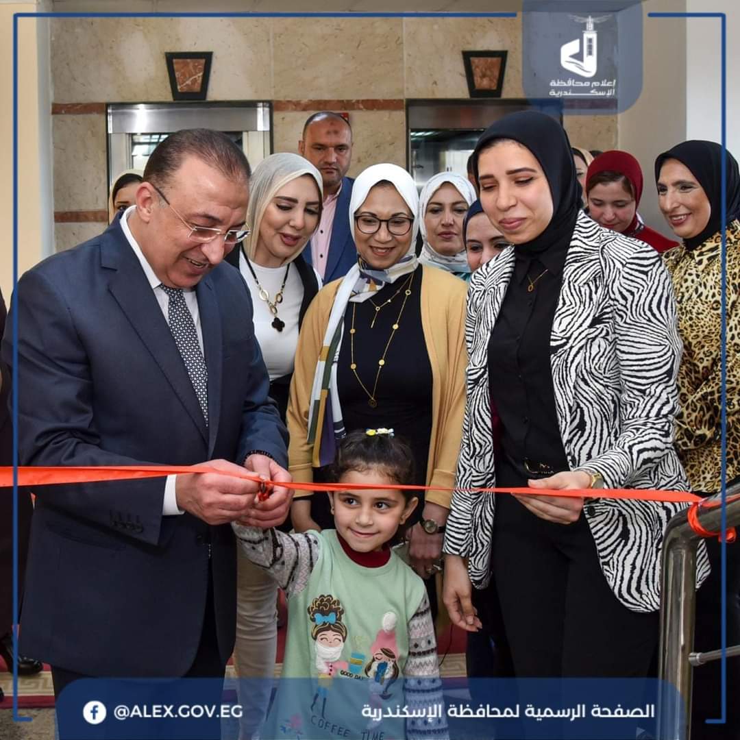 محافظ الاسكندرية يفتتح أعمال تطوير المدخل الرئيسي لمبني ديوان عام المحافظة