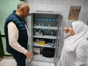 وكيل صحه الغربيه يقود حمله مكبره للمرور على المنشآت الصحيه خلال فتره اجازه عيد الفطر المبارك