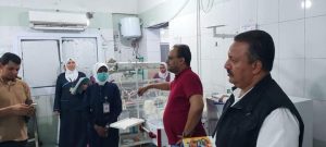 جولة مفاجئة لمدير الطب العلاجي بأسيوط وإحالة أطباء مستشفى منفلوط للتحقيق .