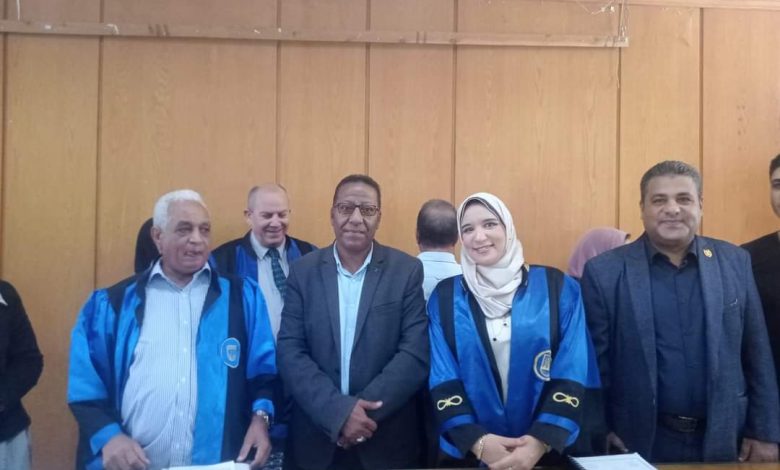 تهنئه إلي الدكتورة رحمة احمد لحصولها علي الدكتوراة