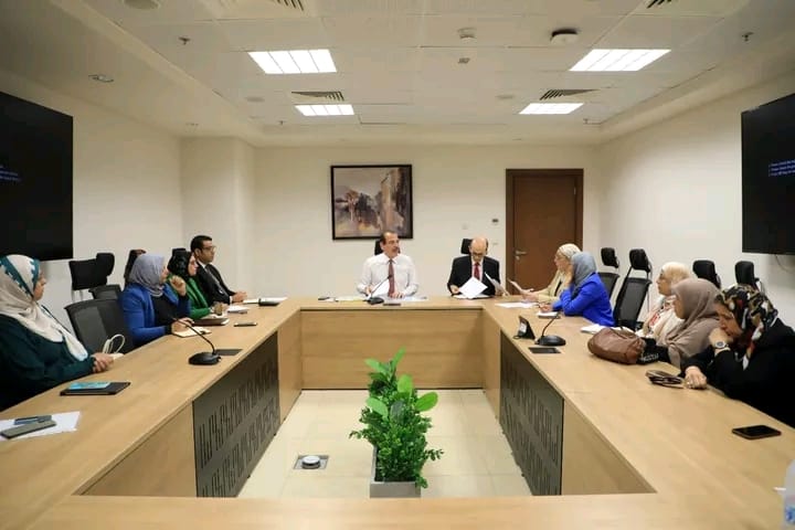نائب وزير الصحه يتابع مجمع المعامل بمدينة بدر