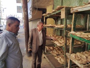 حملات تموينية مكبرة على المخابز والأسواق بالمنيا