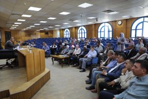 أستعراض الجهودالتنفيذية لبرامج وفعاليات مبادرة " بداية جديدة لبناء الأنسان" بالمنيا