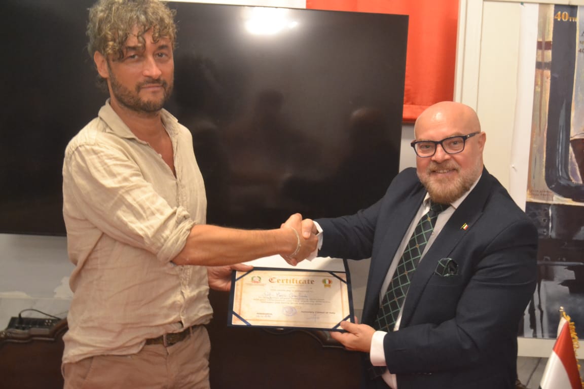 المخرج الإيطالي Marco Gianfreda سعيد بمشاركتي لأول مرة بمهرجان الإسكندرية