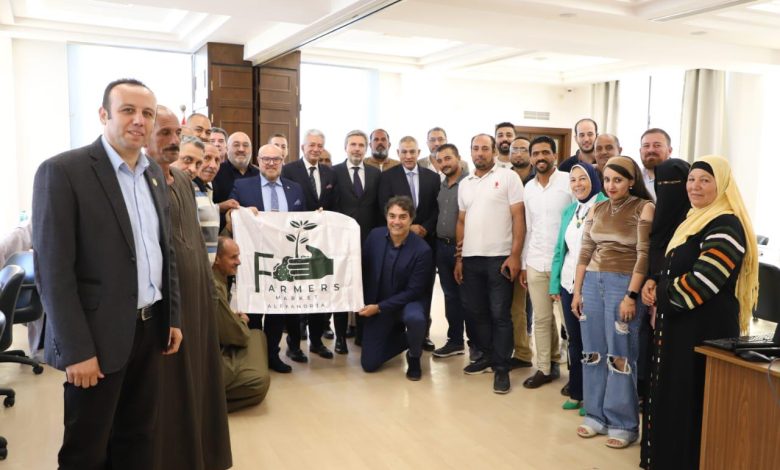 بحضور سفير إيطاليا غرفة الإسكندرية تعقد اجتماعاً لمناقشة تجهيزات سوق المزارعين