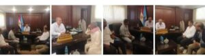 رئيس مدينة مرسي علم يعقد لقاء المواطنين الاسبوعى .