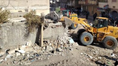 محافظ الإسكندرية يتابع تنفيذ إزالة 100 محل آيل للسقوط بحي المنتزه
