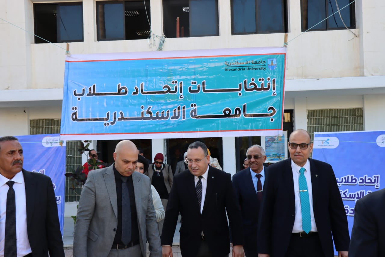 انتخاب الطالب حازم بدر الدين رئيسا لإتحاد طلاب جامعة الإسكندرية