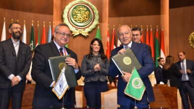 توقيع مذكرة تعاون بين مكتبة الإسكندرية وجامعة الدول العربية