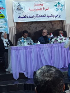 حيث كان على رأس الحضور لافتتاح المهرجان السيد المهندس / عبدالمطلب عماره محافظ الأقصر .
