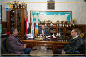 المساء العربي في زيارة لرئيس شركة مياه الشرب بالإسكندرية