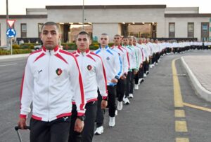 الأكاديمية العسكرية تستقبل الطلبة الجدد المقبولين بالأكاديمية والكليات العسكرية
