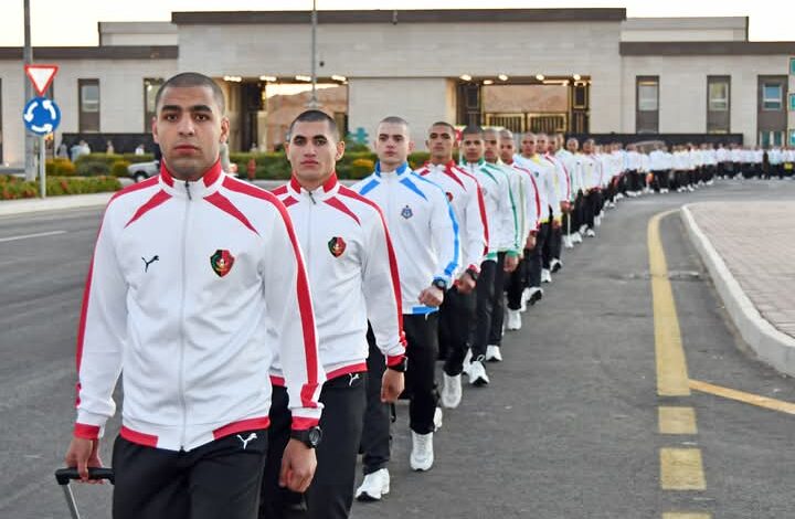 الأكاديمية العسكرية تستقبل الطلبة الجدد المقبولين بالأكاديمية والكليات العسكرية