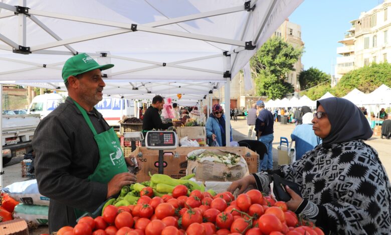 استمرار أسواق اليوم الواحد بأحياء الإسكندرية