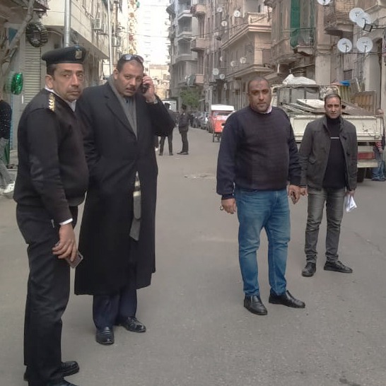 محافظ الإسكندرية إزالة عدد 51 عقار آيل للسقوط بنطاق حى الجمرك وغرب