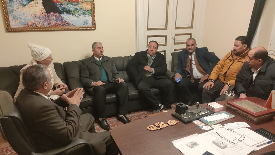 نقابة الصحفيين بالاسكندرية تكرم وكيل وزارة التموين و التجارة الداخلية