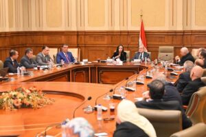 وزيرة التضامن تناقش تقرير لجنة حقوق الإنسان والتضامن الاجتماعي