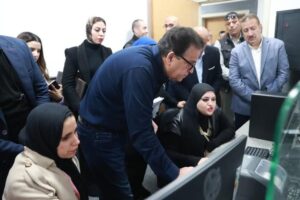  وزير الصحة ومحافظ المنوفية يتفقدان عدداً من المنشآت الصحية 
