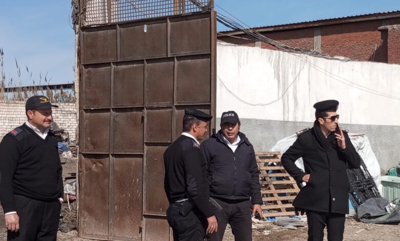 أمن الإسكندرية ينفذ حمله مكبره علي النباشين بشوارع العجمي