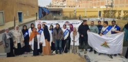 جامعة بنها تنظم قافلة طبية بسندبيس ضمن مبادرة "بداية جديدة لبناء الإنسان"