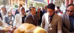 بأسعار مخفضة" الجيزاوي " يفتتح معرض "أهلا رمضان" بجامعة بنها.