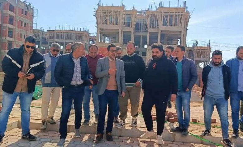 تفقد رئيس الجهاز لمشروعات الإسكان الاجتماعي بأحياء مدينة العبور الجديدة
