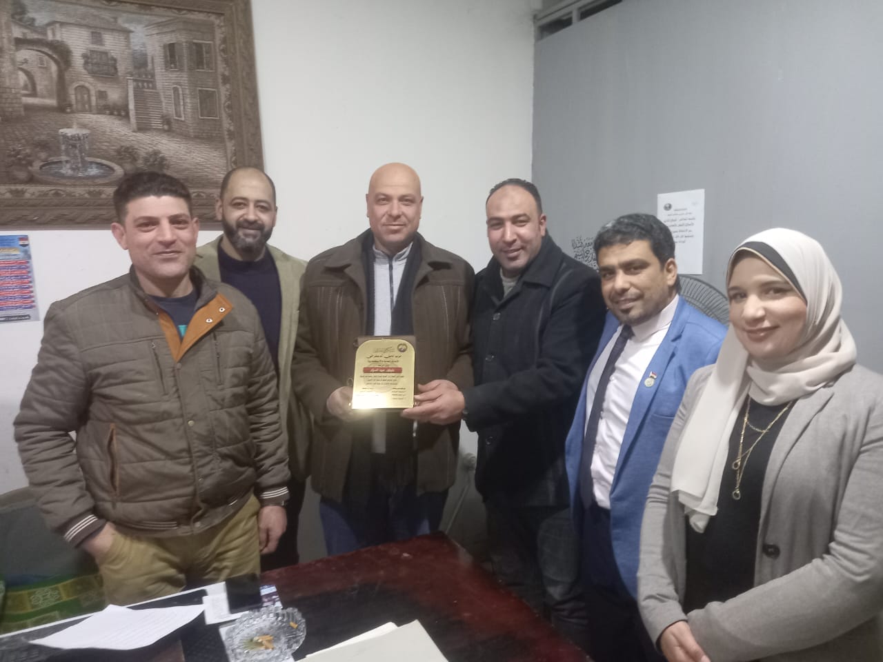 حزب الجيل بالإسكندرية يكرم قيادات قسم شرطة رمل ثان