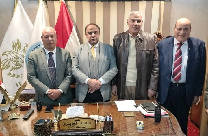 اجتماع مجلس إدارة الحملة الوطنية ومفوضي المحافظات للوقوف خلف الرئيس السيسي ضد تهجير الفلسطينيين