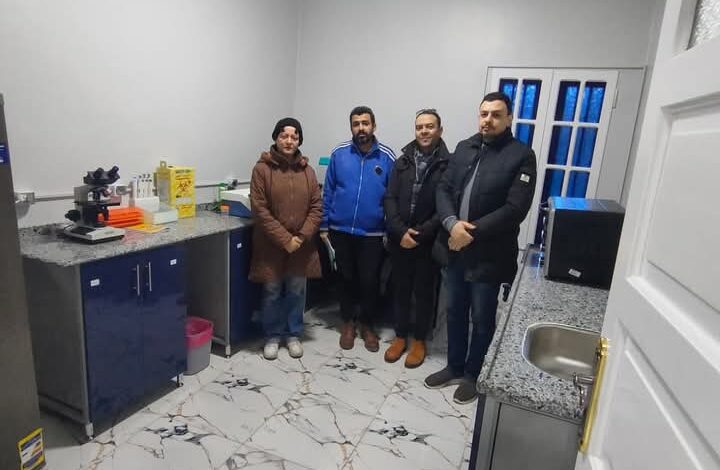 العلاج الحر بزفتي .. يقوم بحملة معاينات وتفتيشات للمعامل الخاصة بمرافقة الادارة المركزية