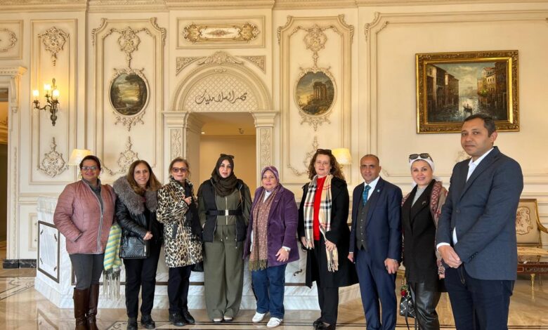 الإحتفال باليوم العالمى للمرأة و اختيار الإسكندرية وتيرانا الألبانية أول عاصمتين للثقافة والحوار