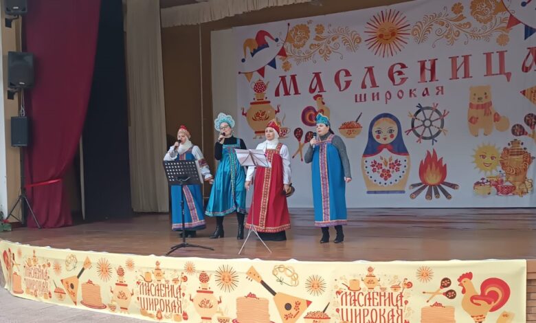 البيت الروسى و الأحتفال بعيد الماسلينيتسا الروسي عيد الربيع