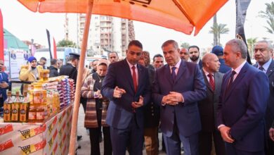 محافظ الإسكندرية يفتتح أولى معارض اهلا رمضان 2025