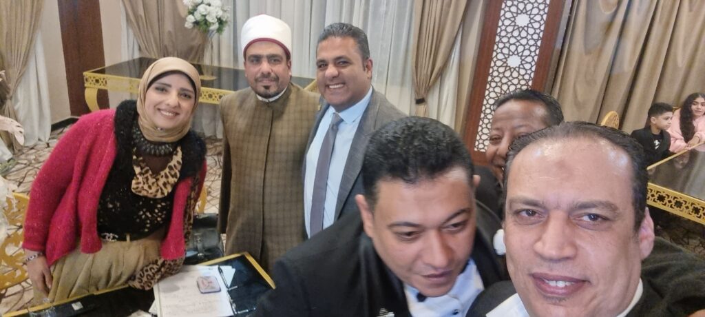 المساء العربي تهنئ إسلام الحارونى بمناسبة حفل زفافه