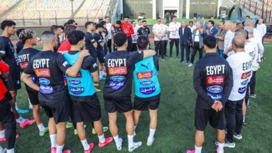 "بحضور وزير الشباب والرياضة".. منتخب مصر كامل الصفوف في تدريباته استعدادًا لمباراتي تصفيات كأس العالم
