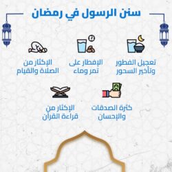 السنن النبوية الرمضانيه