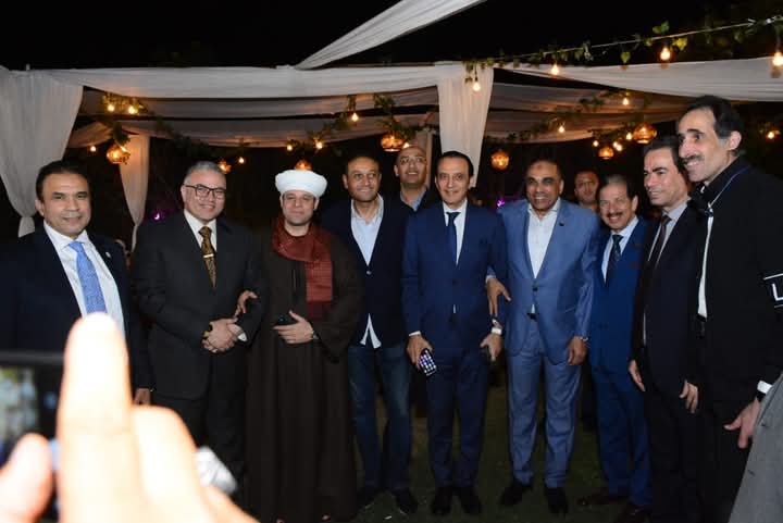 قيادات الدولة والشخصيات العامة وكبار الإعلاميين فى قصر البارودى بالتجمع الخامس