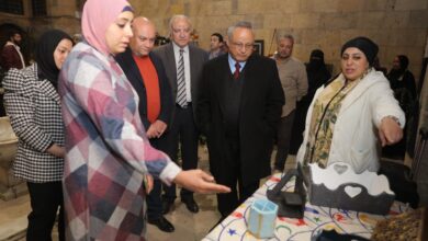 افتتاح معرض منتجات ورش بيت السناري احتفاءً باليوم العالمي للمرأة
