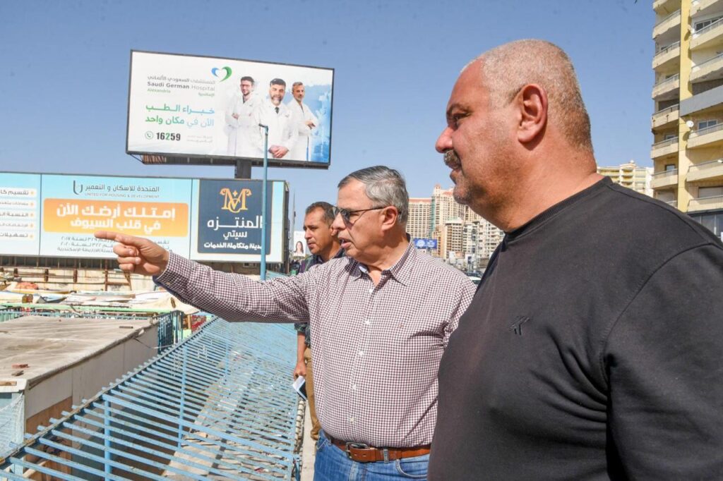 تكليف رؤساء الأحياء بترميم واجهات العقارات المتهالكة المطلة علي الكورنيش