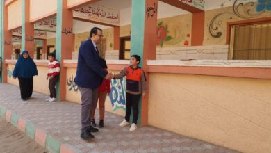 وكيل وزارة التربية والتعليم بالغربية يتابع انتظام الدراسة بقرى إدارة شرق طنطا