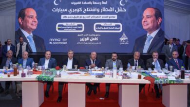 وزير الصناعة والنقل ومحافظ الإسكندرية يتفقدان مشروع انشاء محور حسن علام