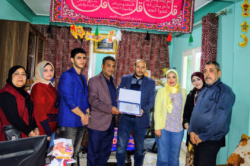 وفد من حزب الجيل الديمقراطي يزور دور رعاية الأيتام وذوي الهمم بالعجمي