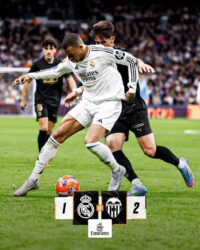 فالنسيا يهزم ريال مدريد في الوقت القاتل بـ الدوري الإسباني