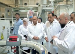 رئيس الوزراء يتفقد مصانع مجموعة المصرية السويسرية للمكرونة
