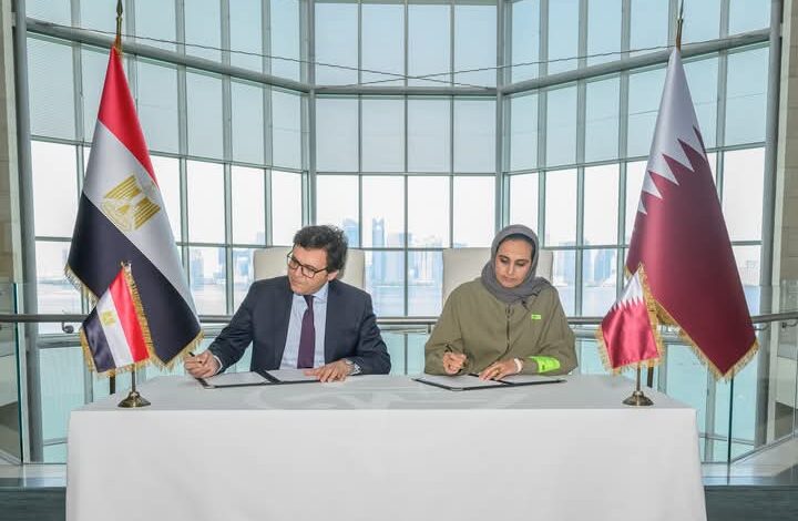 مصر وقطر تُوقّعان "خطاب نوايا للشراكة الثقافية"