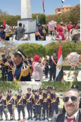 بحضور المحافظ ومدير الأمن .. إكليل الزهور لشهداء بنى عدى إحياءً عيد أسيوط القومى .